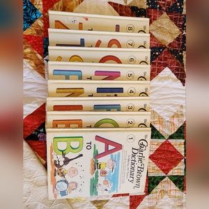 Full set of Charlie Brown Dictionaries
